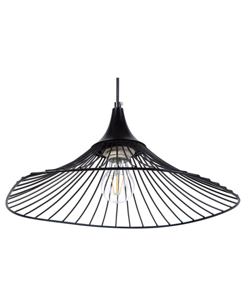 Lampa wisząca MAZARO Metal Czarny 536879