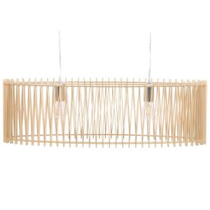 Lampa wisząca MDF jasne drewno 536929 Lampa wisząca MDF jasne drewno 536929