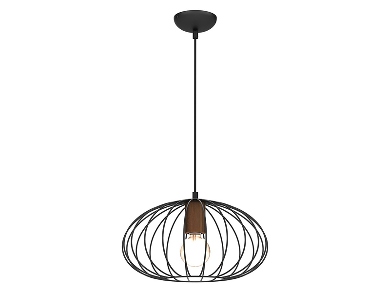 Lampa wisząca Meridiano metalowa czarna 45089