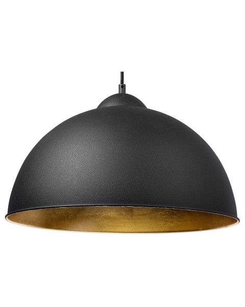 Lampa wisząca metalowa czarna 60751