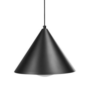 Lampa wisząca metalowa czarna 793433 Lampa wisząca metalowa czarna 793433