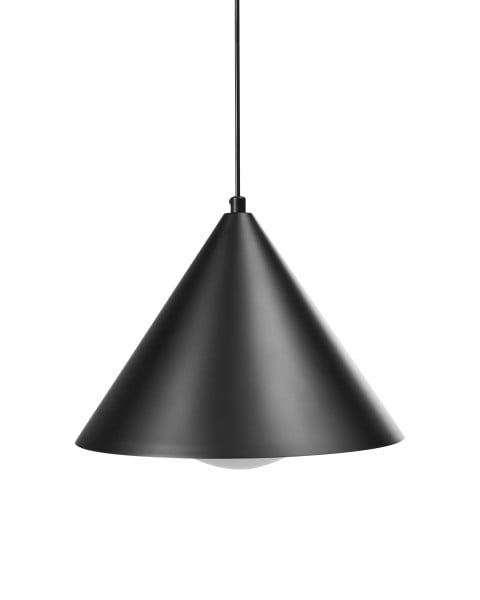 Lampa wisząca metalowa czarna 793433