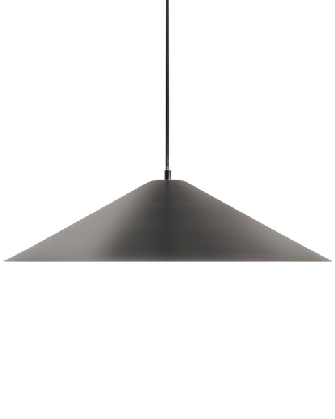 Lampa wisząca metalowa czarna 879444