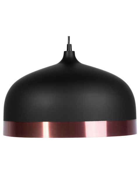 Lampa wisząca metalowa matowa czarna 60770