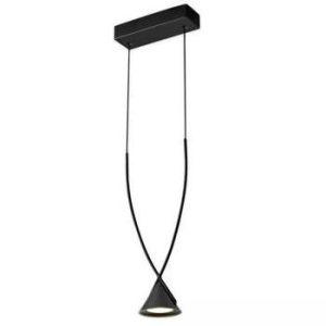 LAMPA WISZĄCA MIA czarna matowa 15,5cm LED metal 192911 LAMPA WISZĄCA MIA czarna matowa 15,5cm LED metal 192911