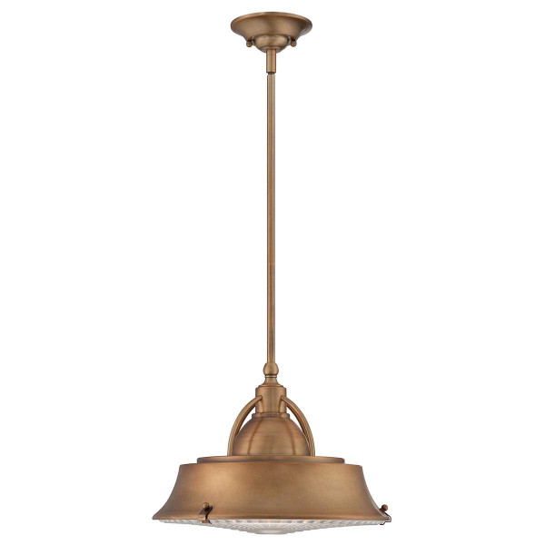 Lampa wisząca miedź Cody 2xE27x60W wym: 120x36,8x36,8 cm Quoizel 849304