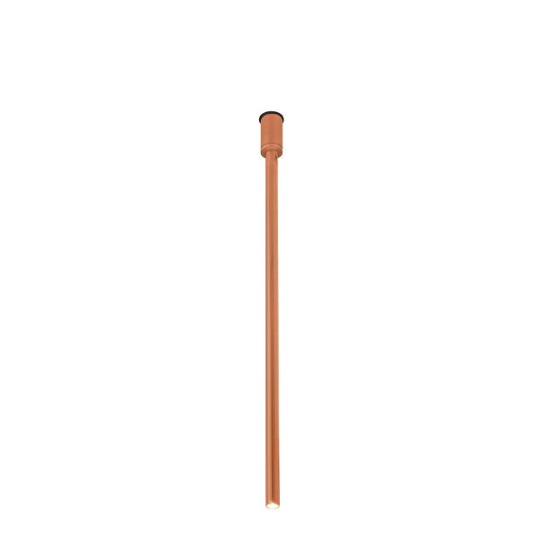 Lampa wisząca miedź lakierowana ALHA 1xG9x2,5W wym: 110x4,5x4,5 cm Dohar 845940