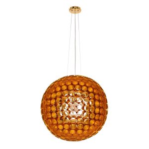 Lampa wisząca miedziana Abros 1xE27x60W wym: 120x50x50 cm Candellux 360470 Lampa wisząca miedziana Abros 1xE27x60W wym: 120x50x50 cm Candellux 360470