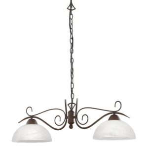 Lampa wisząca miedziana patynowana-biała COUNTRY 2xE27x75W RL 851987 Lampa wisząca miedziana patynowana-biała COUNTRY 2xE27x75W RL 851987