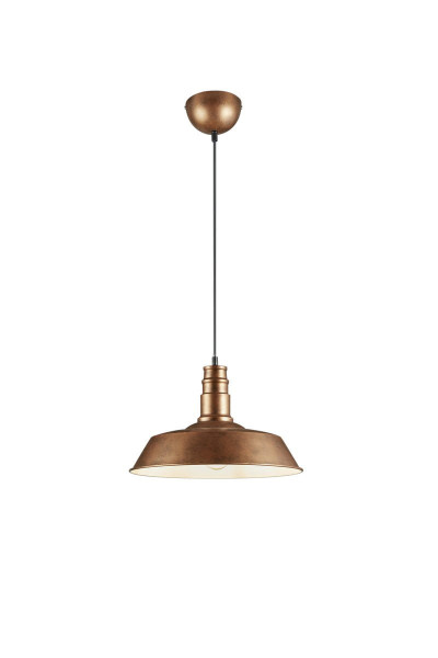 Lampa wisząca miedziana WILL 1xE27x60W wym: 150x36x36 cm RL 854489