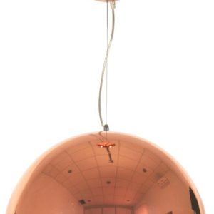 Lampa wisząca miedziano-biała AMALFI 1xE27x60W wym: 200x40x40 cm Candellux 924051 Lampa wisząca miedziano-biała AMALFI 1xE27x60W wym: 200x40x40 cm Candellux 924051