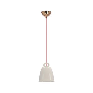 Lampa wisząca miedziano-biała SEWILLA 1xE27x40W wym: 123x15x10 cm Candellux 924129 Lampa wisząca miedziano-biała SEWILLA 1xE27x40W wym: 123x15x10 cm Candellux 924129