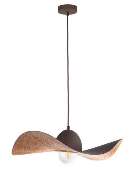 Lampa wisząca miedziano-brązowa Kapello 1xE27x15W Sigma Lighting 841938