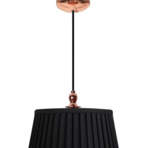 Lampa wisząca miedziano-czarna AMORE 1xE27x60W wym: 110x30x30 cm Candellux 924227 Lampa wisząca miedziano-czarna AMORE 1xE27x60W wym: 110x30x30 cm Candellux 924227