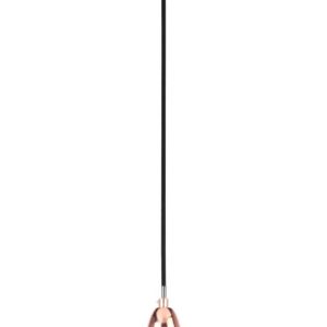 Lampa wisząca miedziano-przezroczysta Dex 1xE14x40W wym: 80x16x16 cm Lampex 854566 Lampa wisząca miedziano-przezroczysta Dex 1xE14x40W wym: 80x16x16 cm Lampex 854566