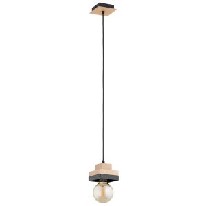 Lampa wisząca MIKO klocki czarna 1xE27x15W wym:90x12x12cm IP20 Alfa 1025254 Lampa wisząca MIKO klocki czarna 1xE27x15W wym:90x12x12cm IP20 Alfa 1025254