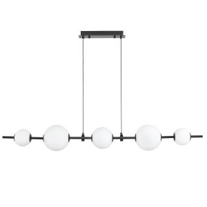 Lampa wisząca MILA czarna 140 cm 749423 Lampa wisząca MILA czarna 140 cm 749423
