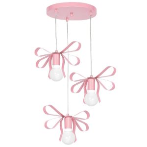 Lampa Wisząca Milagro Emma Pink E27 60W Różowy 859115 Lampa Wisząca Milagro Emma Pink E27 60W Różowy 859115