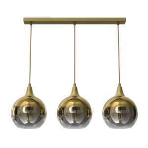 Lampa Wisząca Milagro Monte Gold E27 45W Srebrny 1032027 Lampa Wisząca Milagro Monte Gold E27 45W Srebrny 1032027