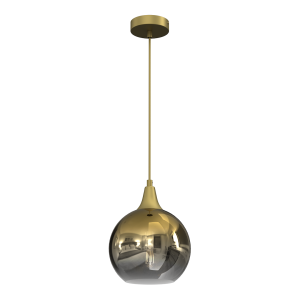 Lampa Wisząca Milagro Monte Gold E27 60W Srebrny 1032026 Lampa Wisząca Milagro Monte Gold E27 60W Srebrny 1032026