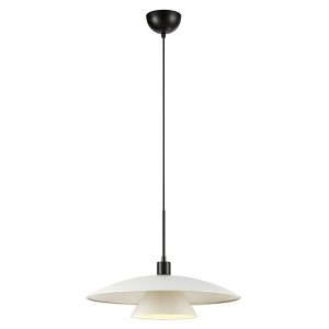 Lampa wisząca Millinge metalowa biała 57535 Lampa wisząca Millinge metalowa biała 57535