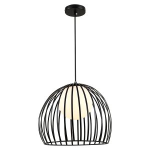 Lampa wisząca Milo stalowa czarna 382089 Lampa wisząca Milo stalowa czarna 382089