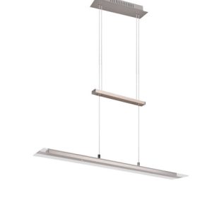 Lampa wisząca MILOS odcienie srebra LED 4x5W Ciepła biel 550lm RL 850407 Lampa wisząca MILOS odcienie srebra LED 4x5W Ciepła biel 550lm RL 850407