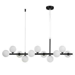 Lampa wisząca MINI MOON czarna 100 cm 744132