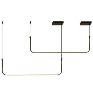 Lampa wisząca MINIMA-2 led czarna 120 cm 749576