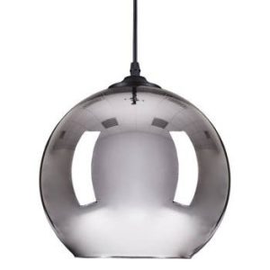 Lampa wisząca MIRROR GLOW S srebrna 25 cm 234642