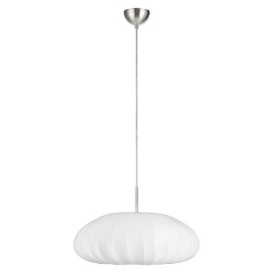 Lampa wisząca Mist tkaninowa biała 32038 Lampa wisząca Mist tkaninowa biała 32038