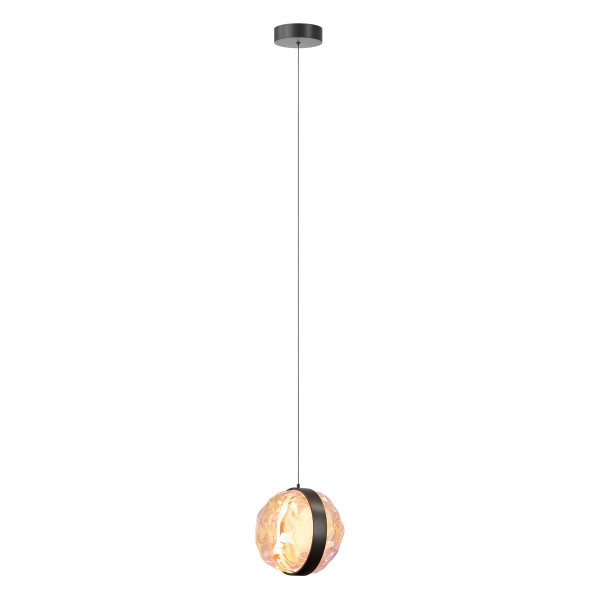 Lampa wisząca MISTERIO ozdobna kula czarna LED 6W 2700K 650lm IP20 Maytoni 1018909
