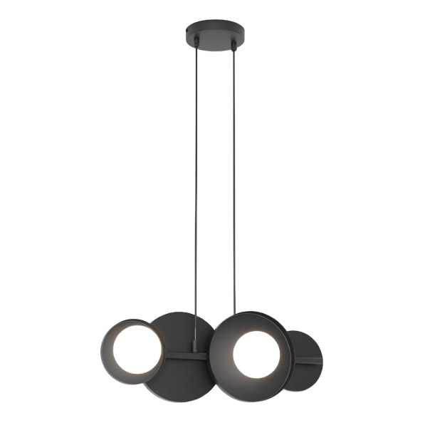 Lampa wisząca MODEL czarno-biała 4xG9x15W wym:120x53x23cm IP20 Emibig 1025360