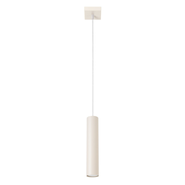 Lampa wisząca MODENO beżowa 1xGU10x10W wym:118x8x8cm IP20 Pure Lume 1018977
