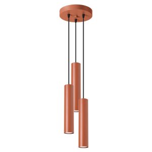 Lampa wisząca MODENO ochra czerwona 3xGU10x10W IP20 Pure Lume 1019376 Lampa wisząca MODENO ochra czerwona 3xGU10x10W IP20 Pure Lume 1019376