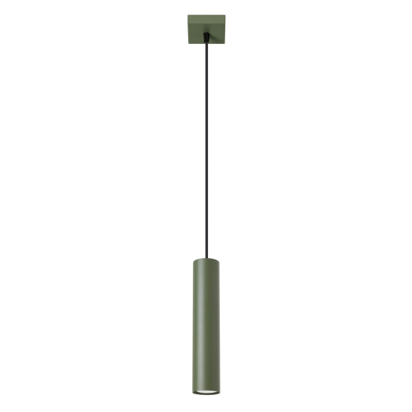 Lampa wisząca MODENO zielony oliwkowy 1xGU10x10W IP20 Pure Lume 1019401