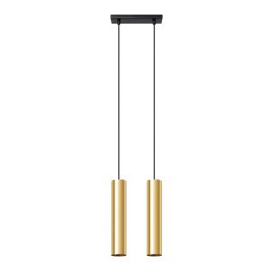 Lampa wisząca MODENO złoty połysk 2xGU10x10W wym:90x30x5cm IP20 Pure Lume 1019178 Lampa wisząca MODENO złoty połysk 2xGU10x10W wym:90x30x5cm IP20 Pure Lume 1019178