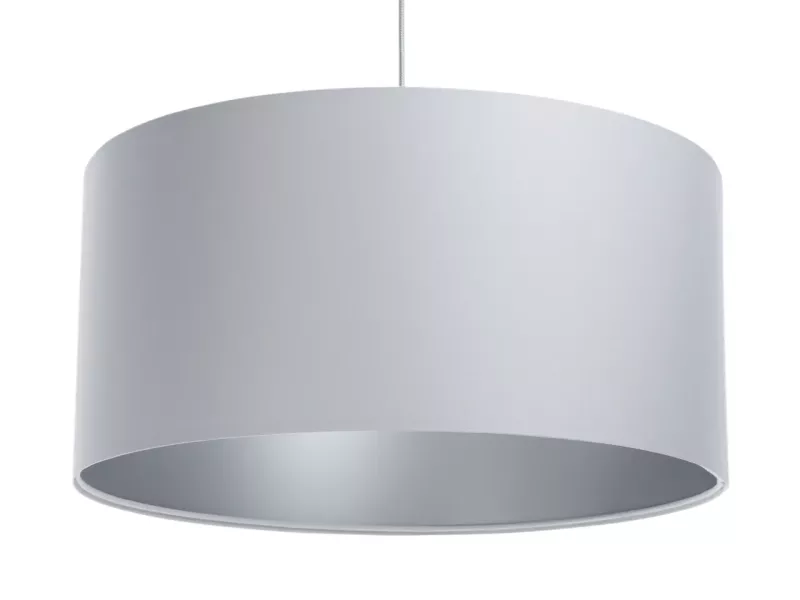 Lampa wisząca MODERN 70 szara/srebrna 391296