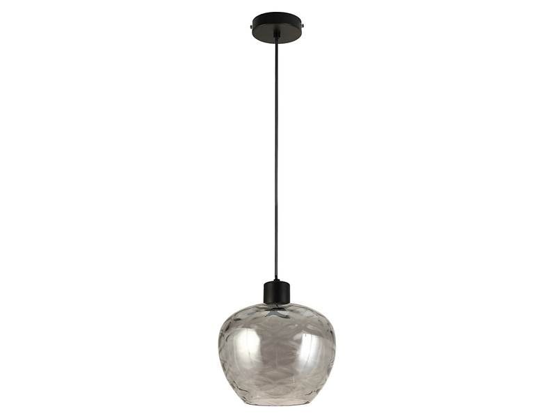 Lampa wisząca Modern Living Ruz szklana czarna 719263