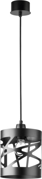Lampa wisząca Moduł Frez czarna 1xE27x15W IP20 Sigma Lighting 1025672