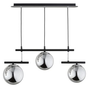 Lampa wisząca MOHITO grafitowe kule czarna 3xE14x10W IP20 Alfa 1019184 Lampa wisząca MOHITO grafitowe kule czarna 3xE14x10W IP20 Alfa 1019184