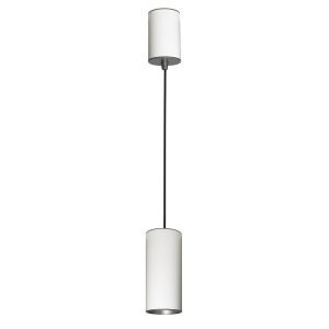 Lampa wisząca Moldes biało-szara LED 1x12W Neutralna biel 820lm Italux 856229 Lampa wisząca Moldes biało-szara LED 1x12W Neutralna biel 820lm Italux 856229