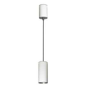 Lampa wisząca Moldes biało-szara LED 1x7W Neutralna biel 450lm Italux 856227 Lampa wisząca Moldes biało-szara LED 1x7W Neutralna biel 450lm Italux 856227