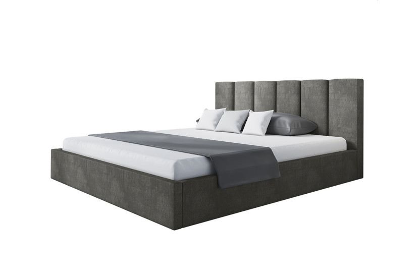 Łóżko tapicerowane Tokio Slim 120x200 ze stelażem metalowym 967255