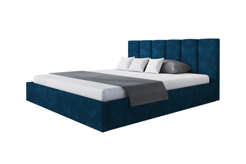 Łóżko tapicerowane Tokio Slim 140x200 ze stelażem metalowym 967292
