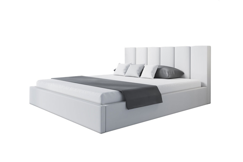 Łóżko tapicerowane Tokio Slim 160x200 ze stelażem drewnianym 967298