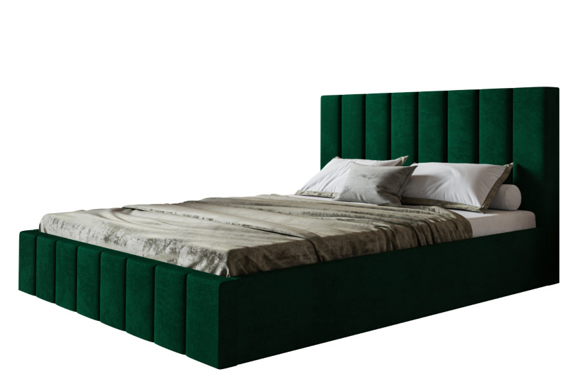 Łóżko tapicerowane Toledo Slim 90x200 ze stelażem drewnianym 1026012