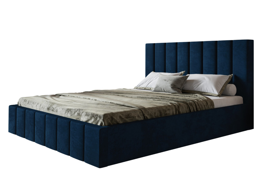 Łóżko tapicerowane Toledo Slim 90x200 ze stelażem metalowym 1026248