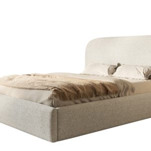 Łóżko tapicerowane Verona Slim 120×200 ze stelażem drewnianym 1026060