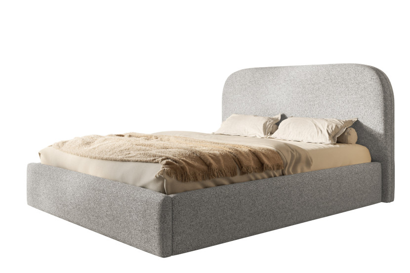 Łóżko tapicerowane Verona Slim 180x200 ze stelażem drewnianym 1026052